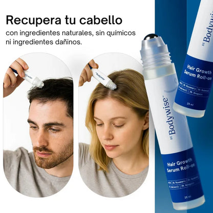 ¡OFERTA 2X1! BODYWIZE® – Recupera tu línea capilar y combate la caída en solo 3 semanas