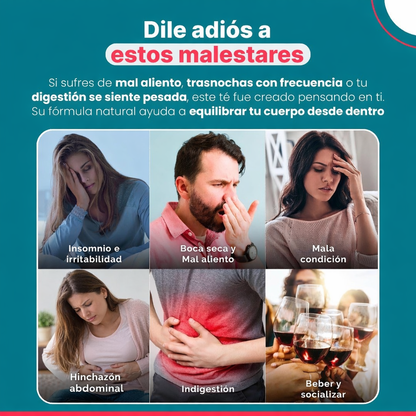 TÉ "CHUPA PANZA" DE 18 HIERBAS®: Desbloquea tu metabolismo y elimina la grasa acumulada desde la primera semana