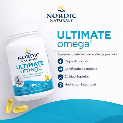 Ultimate Omega-3®: Potencia tu memoria, protege tu corazón y dile adiós al dolor de la artritis en tiempo récord.