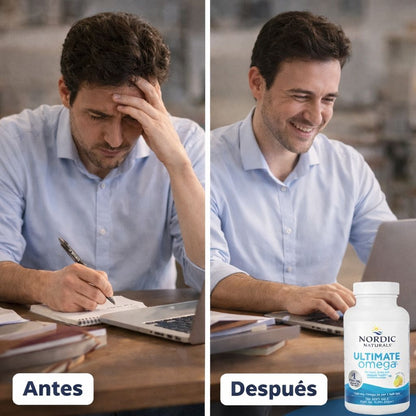 Ultimate Omega-3®: Potencia tu memoria, protege tu corazón y dile adiós al dolor de la artritis en tiempo récord.
