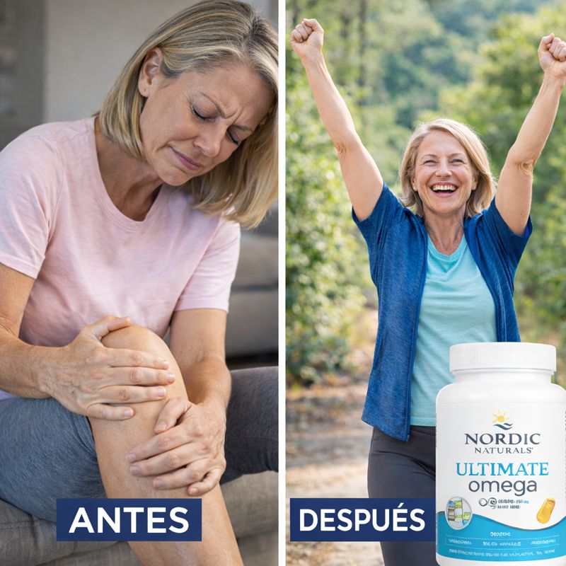 Ultimate Omega-3®: Potencia tu memoria, protege tu corazón y dile adiós al dolor de la artritis en tiempo récord.